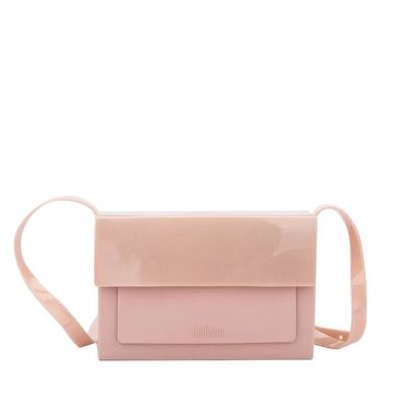 melissa ensacar bolsa rosa glitter