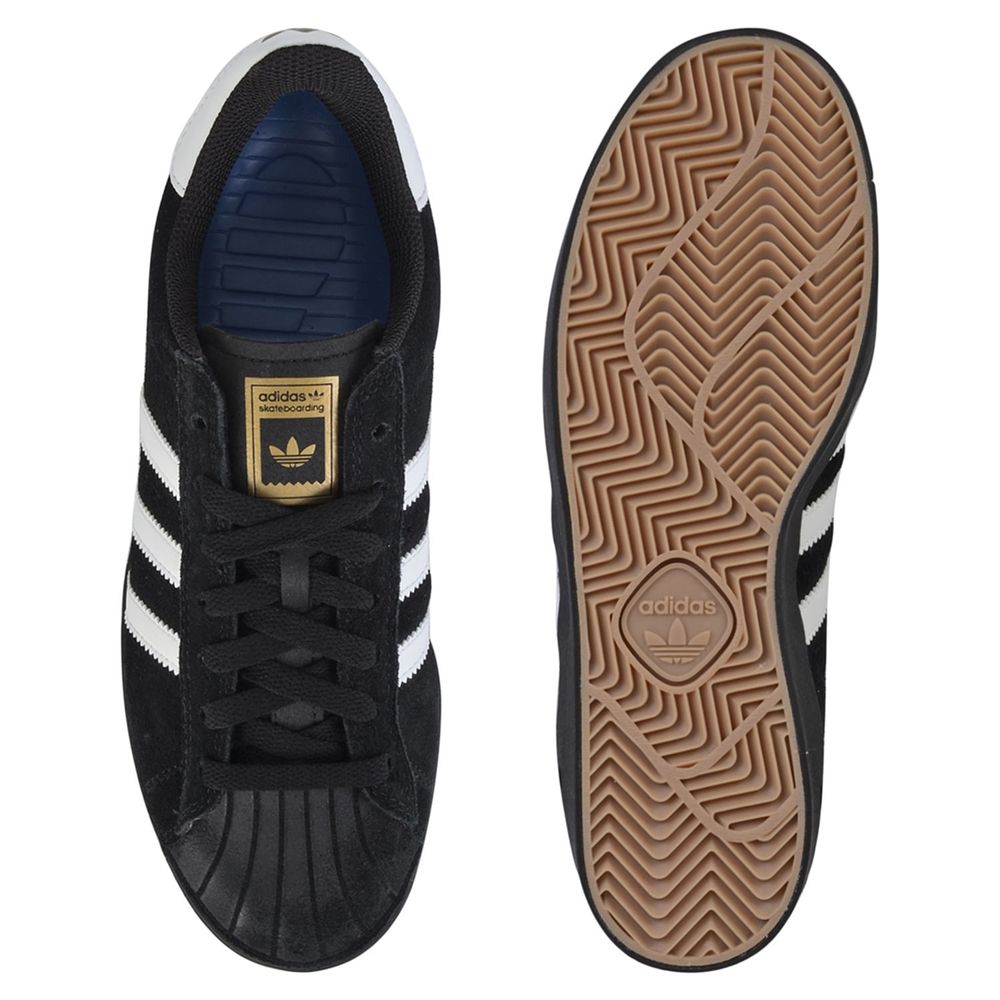 tênis adidas superstar vulc adv preto